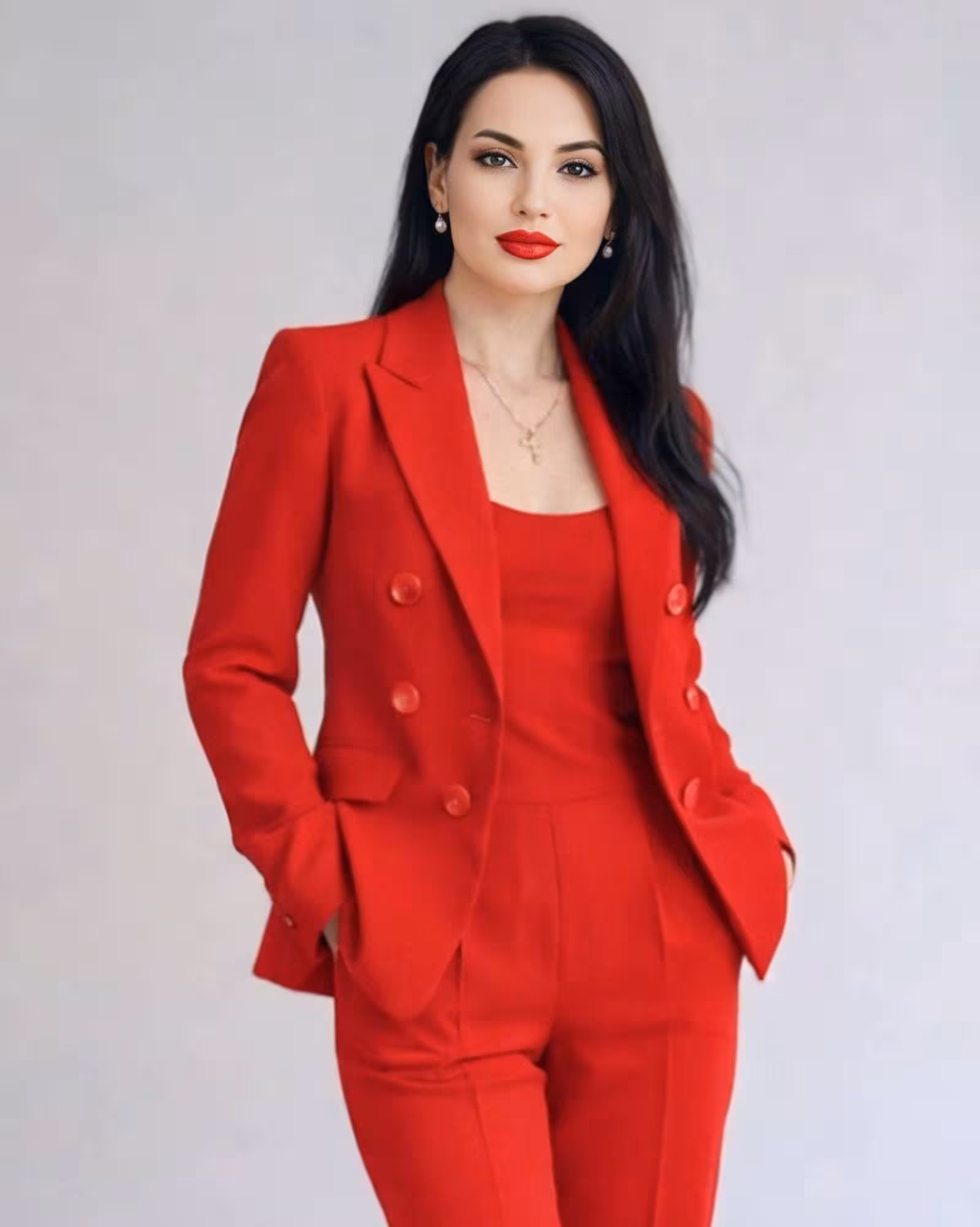 Nina mujeres rusas en traje de bano